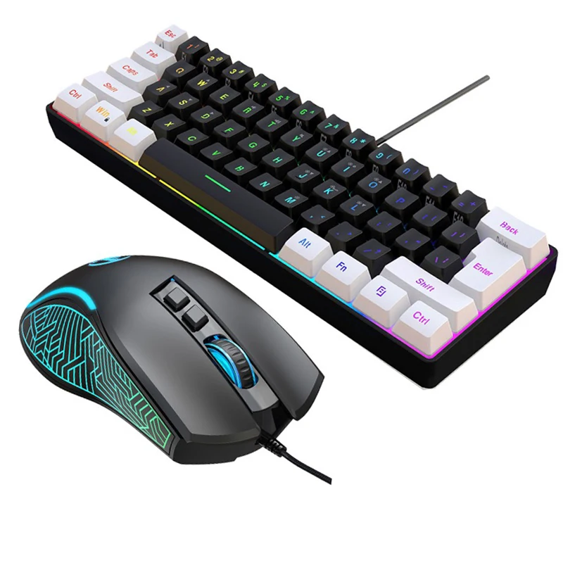 Gaming Keyboard And Mouse For Xbox - Комплект для геймеров: 60% клавиатура и