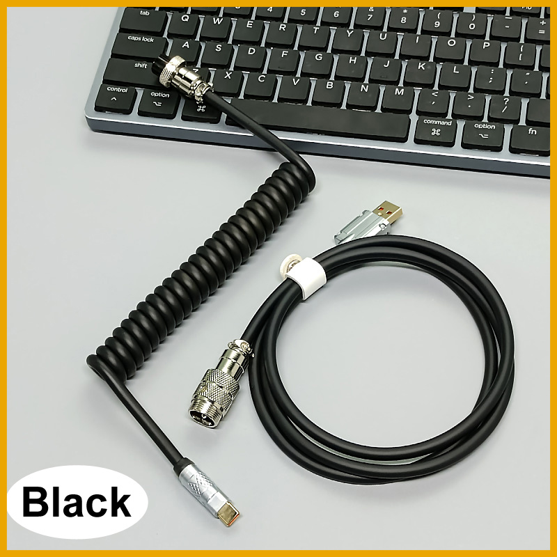 Gaming Keyboard Type C - НОВЫЙ 2026 Механический авиационный кабель Type-C