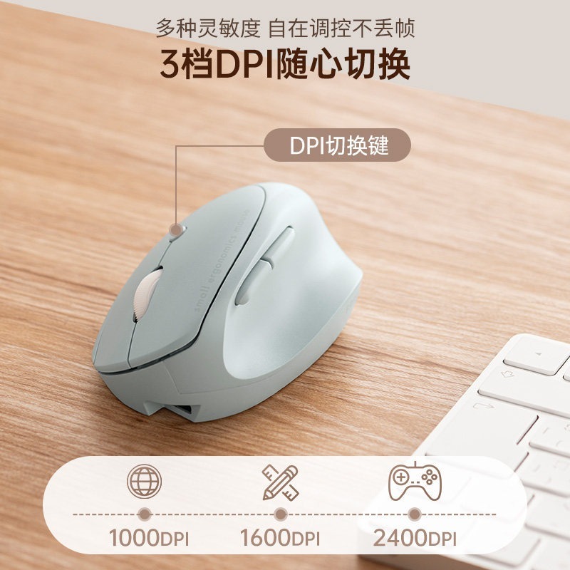 Gaming Keyboard 1 Hand - Беспроводная Bluetooth-мышь SANWA 2.4G с двойным