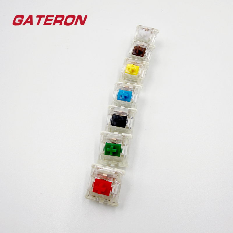 Gaming Keyboard Blue Switches - Механические переключатели Gateron KS-9, 3-контактные, красные,
