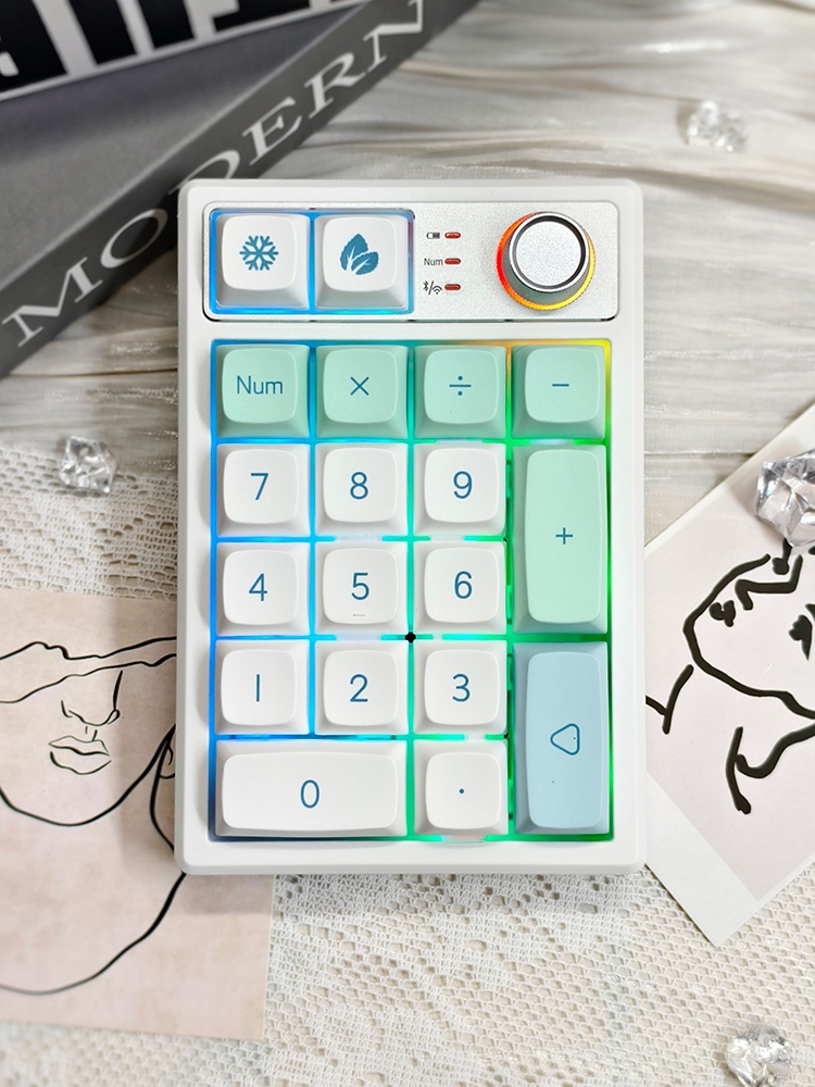 Gaming Keyboard Mini Mechanical - Трехрежимная Bluetooth-клавиатура KEYCOOL K19 RGB с