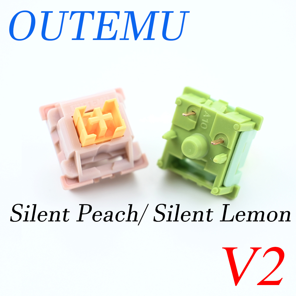 Keyboard Lube Kit - Outemu Silent Peach V2 переключатель Lubed