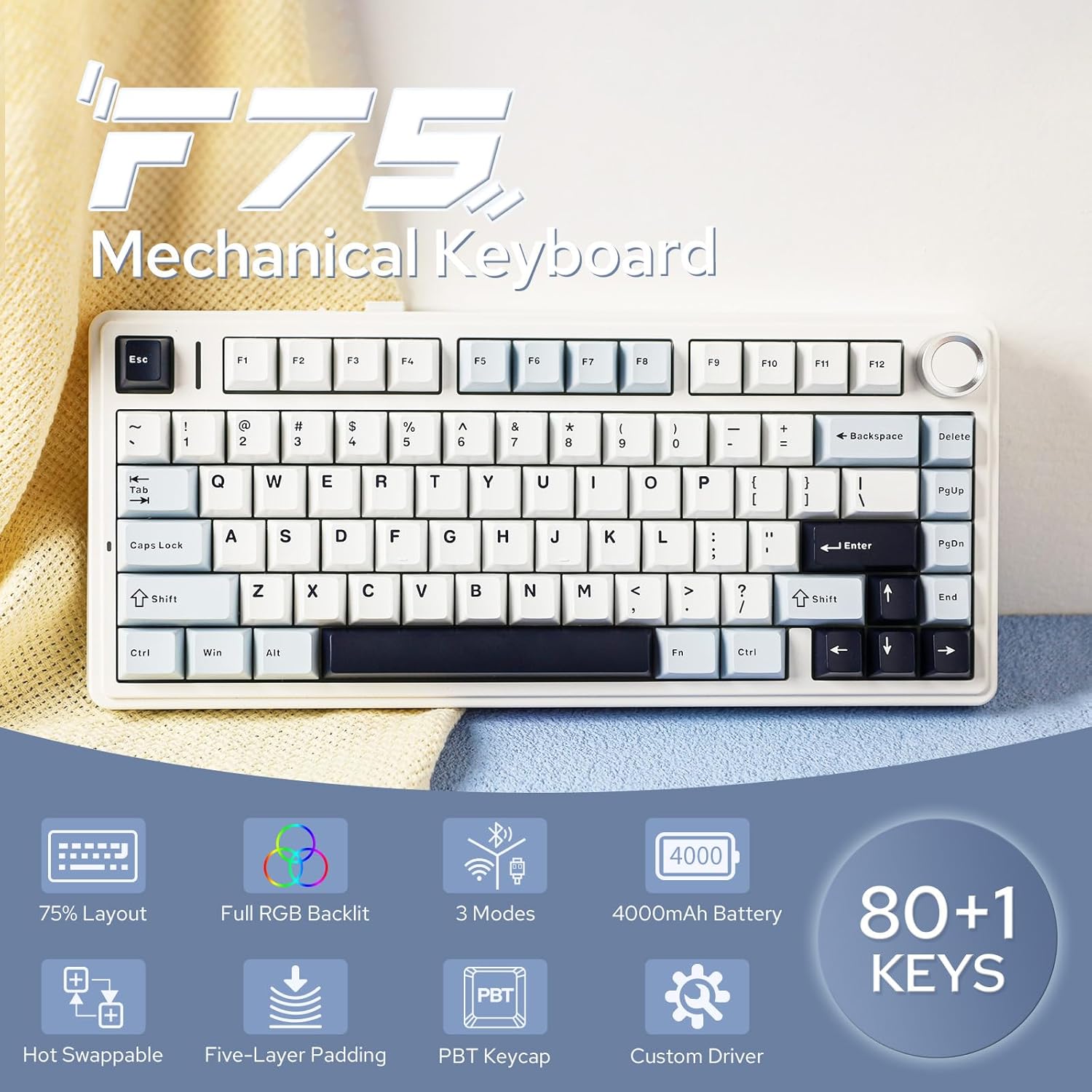 Механическая клавиатура Aula F – обзор и цена Gaming Keyboard Mini Mechanical