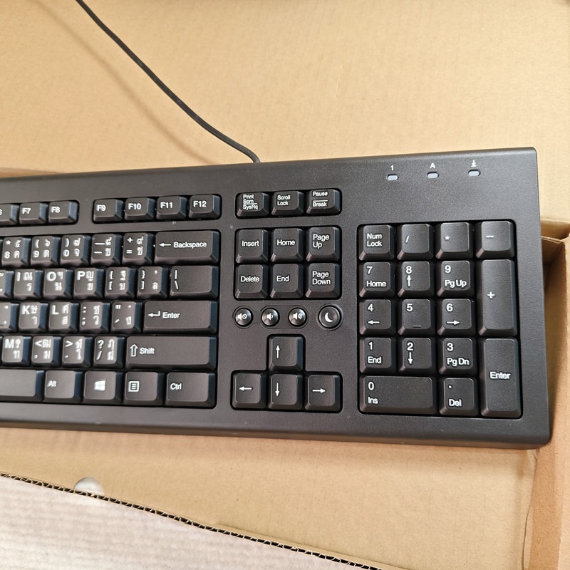 Проводная USB-клавиатура с тай – обзор и цена Gaming Keyboard Blue Switches