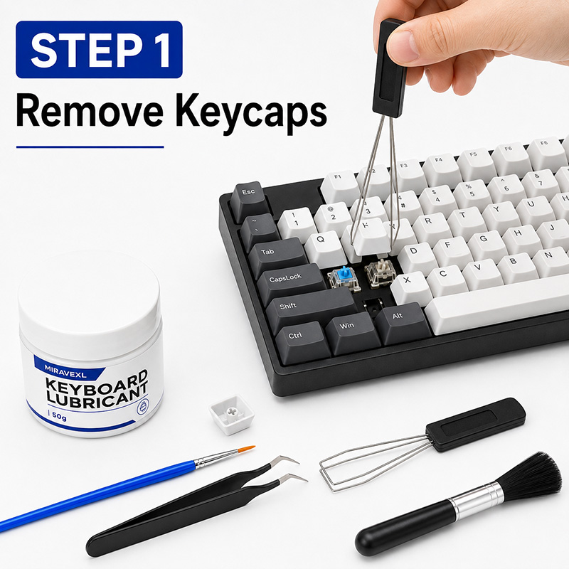 Набор для смазки клавиатуры MI – обзор и цена Gaming Keyboard That Is Quiet