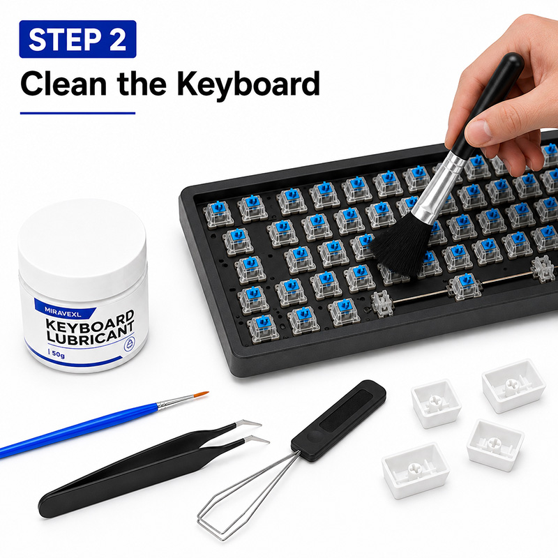 Набор для смазки клавиатуры MI – обзор и цена Gaming Keyboard That Is Quiet