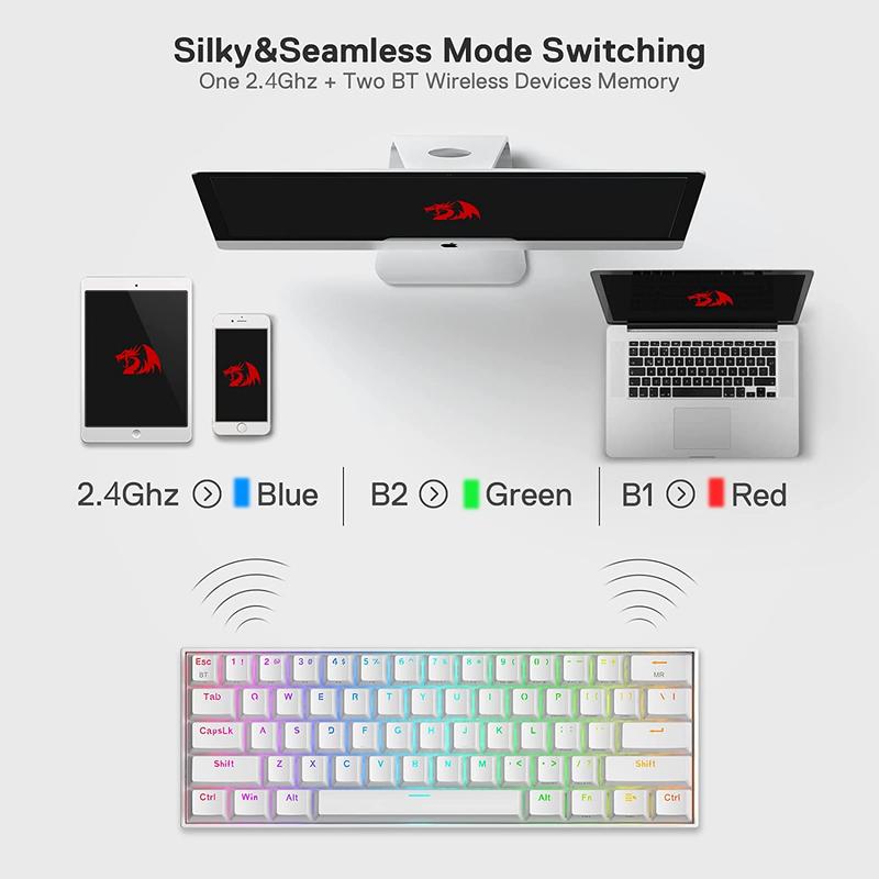 Беспроводная механическая клав – обзор и цена Gaming Keyboard Blue Switches