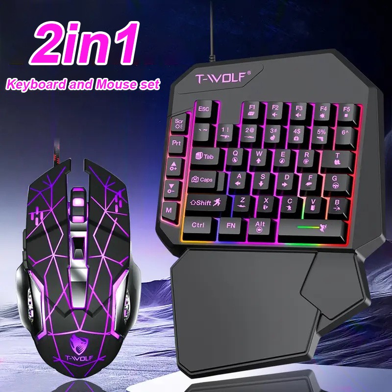 Комплект FocusOnPC TF900 2-в-1 – обзор и цена Gaming Keyboard Mini Mechanical