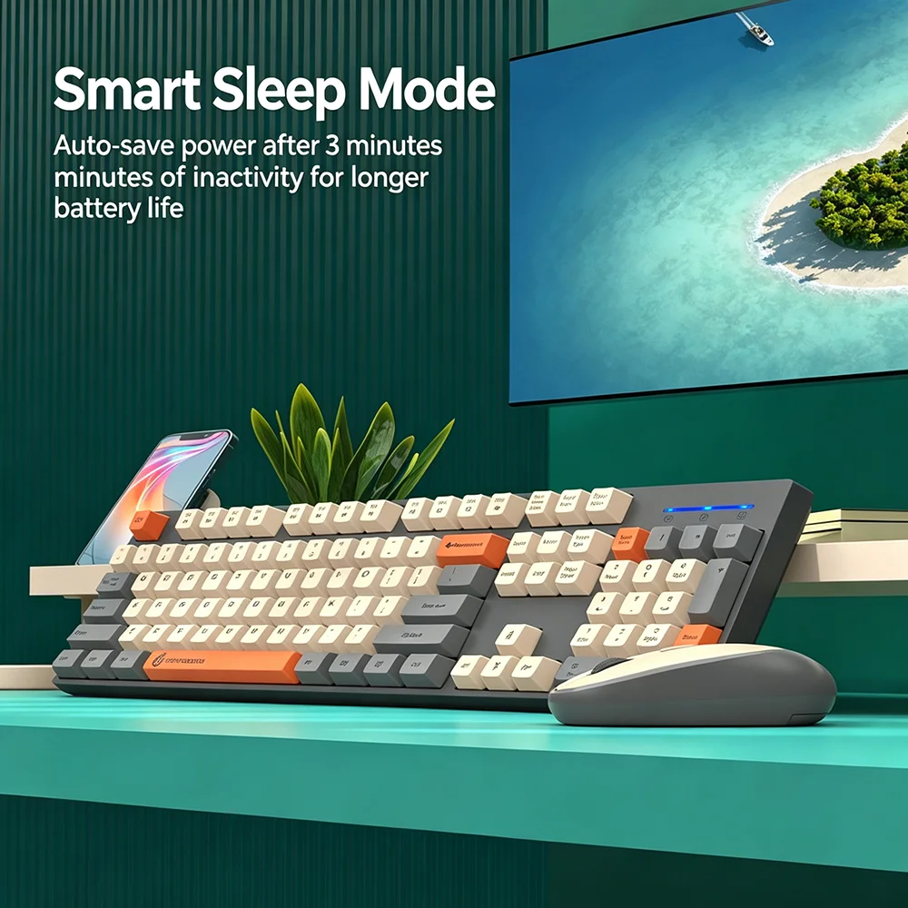 Беспроводной комплект KEBIDUME – обзор и цена Gaming Keyboard And Mouse Set