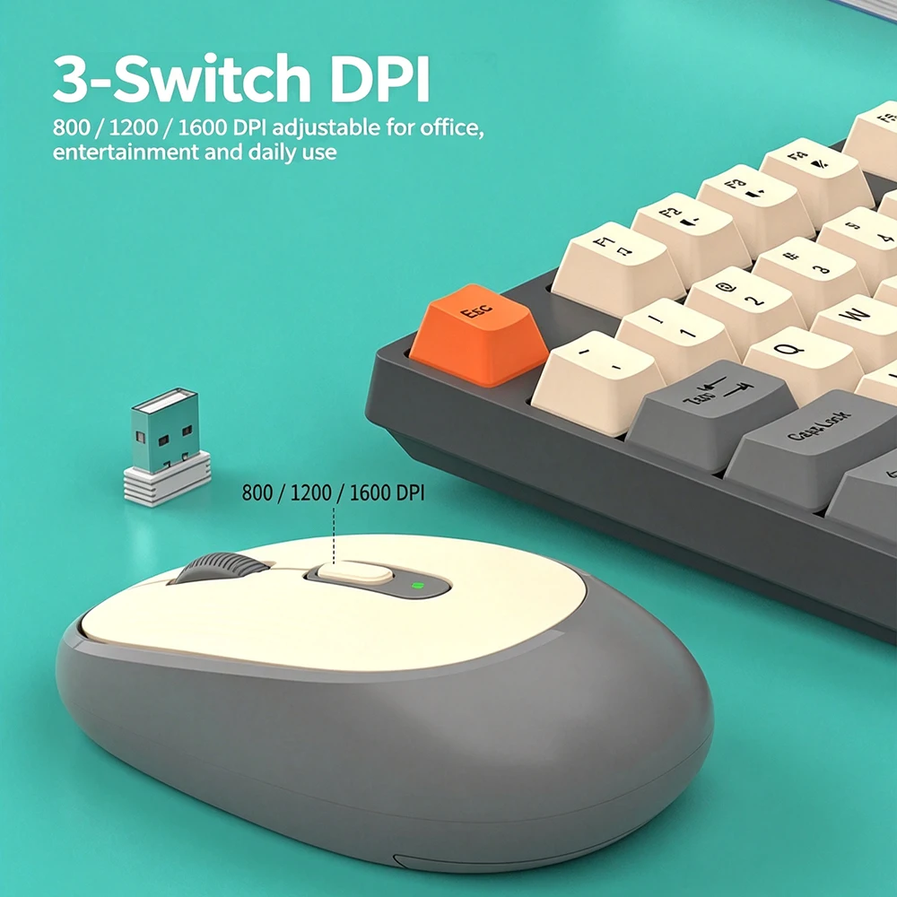 Беспроводной комплект KEBIDUME – обзор и цена Gaming Keyboard And Mouse Set