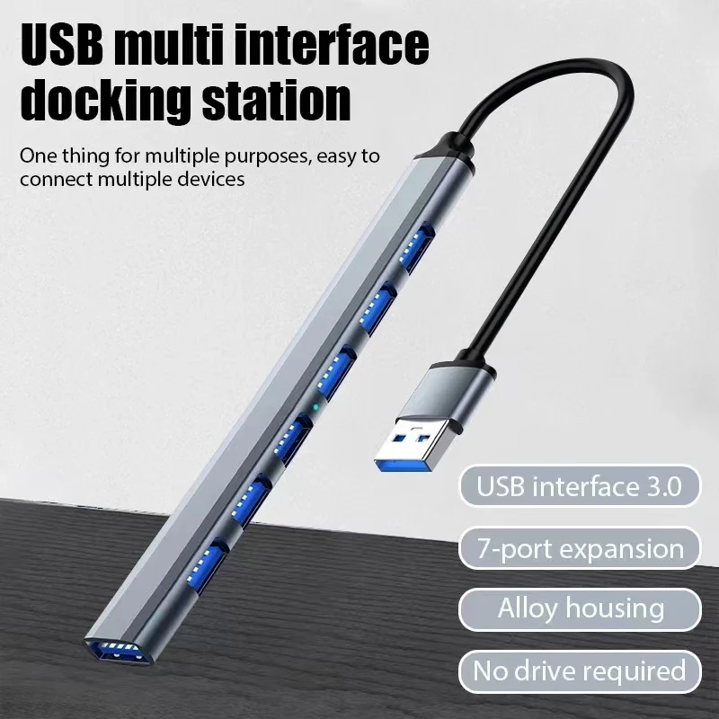 7-портовый USB 3.0 Type C HUB  – обзор и цена Gaming Keyboard Type C