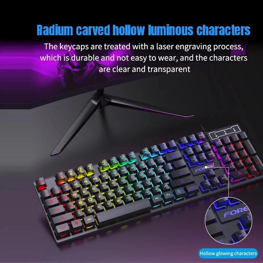 Механическая клавиатура с подс – обзор и цена Gaming Keyboard And Mouse For Xbox