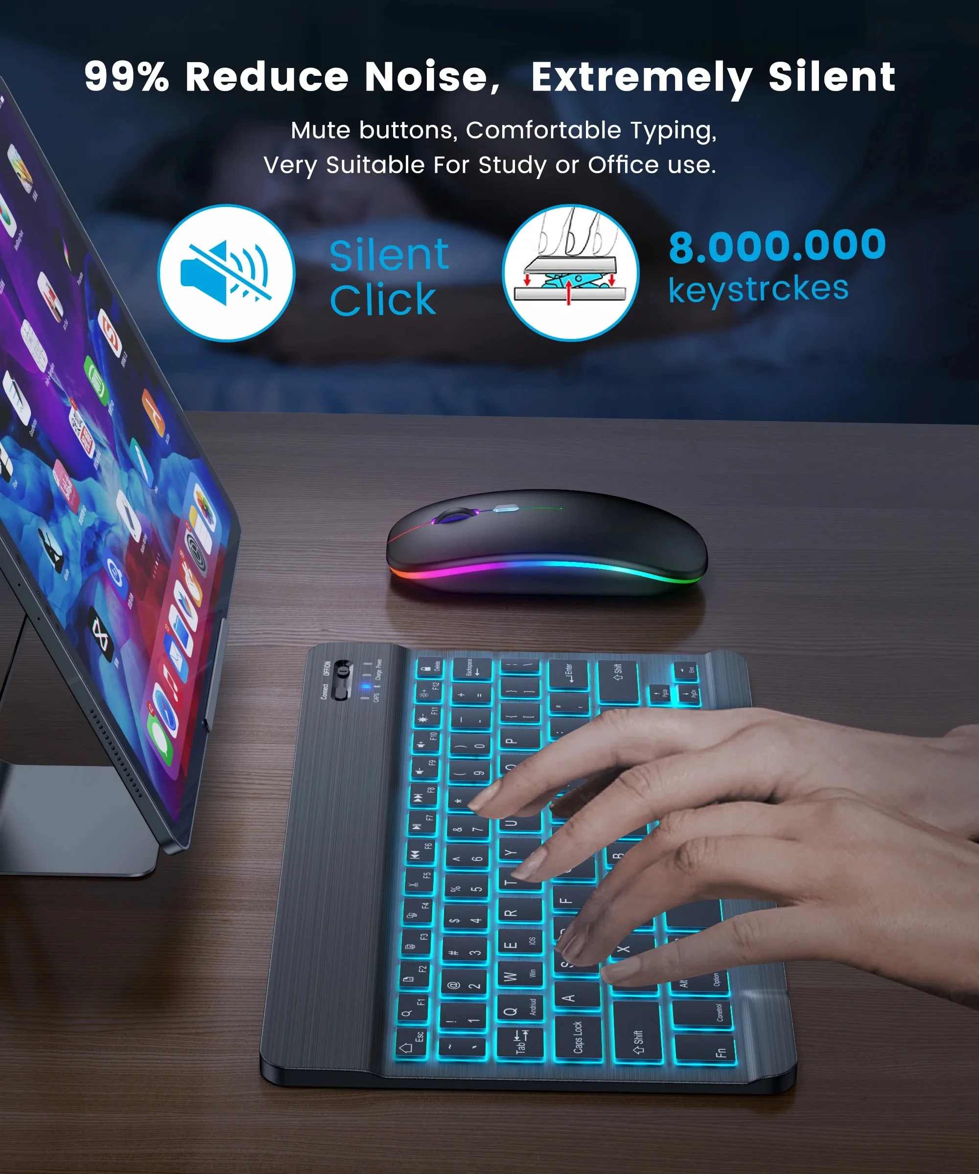 Мини-беспроводная клавиатура R – обзор и цена Gaming Keyboard And Mouse For Xbox